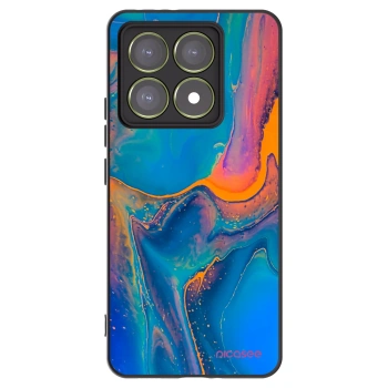 Picasee fekete szilikon tok az alábbi mobiltelefonokra Xiaomi 14T - Rainbow