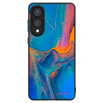 Szilikon tok erre a típusra Samsung Galaxy S25 Edge 5G - Rainbow