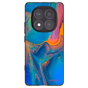 Picasee fekete szilikon tok az alábbi mobiltelefonokra Xiaomi Redmi Note 14 Pro 4G - Rainbow
