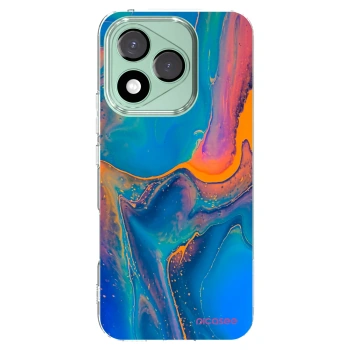 Picasee átlátszó szilikon tok az alábbi mobiltelefonokra Honor 400 Lite 5G - Rainbow