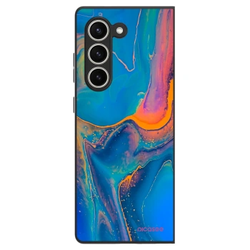 Szilikon tok erre a típusra Samsung Galaxy Z Fold5 5G - Rainbow