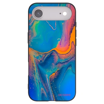 Picasee fekete szilikon tok az alábbi mobiltelefonokra Apple iPhone Air - Rainbow
