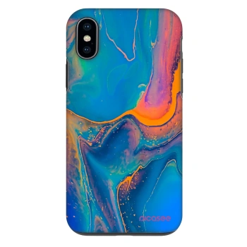 Picasee Fashion Case Apple iPhone X/XS - Rainbow