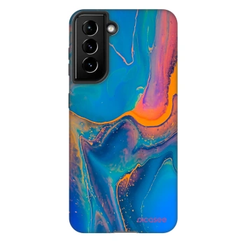 Szilikon tok erre a típusra Samsung Galaxy S22 5G - Rainbow