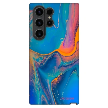 Szilikon tok erre a típusra Samsung Galaxy S22 Ultra 5G - Rainbow