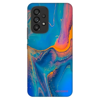 Szilikon tok erre a típusra Samsung Galaxy A53 5G A536 - Rainbow