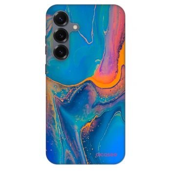 Szilikon tok erre a típusra Samsung Galaxy S25+ 5G - Rainbow