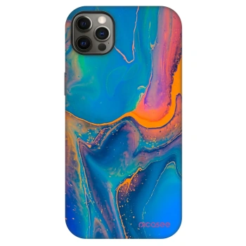 Szilikon tok erre a típusra Apple iPhone 12 Pro Max - Rainbow
