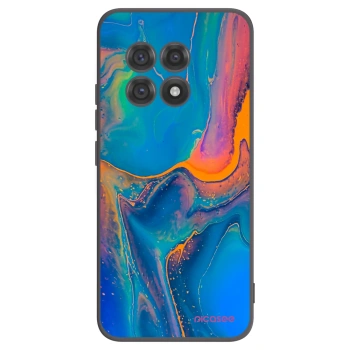 Picasee fekete szilikon tok az alábbi mobiltelefonokra OnePlus 13R 5G - Rainbow