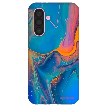Szilikon tok erre a típusra Samsung Galaxy A56 5G A566B - Rainbow