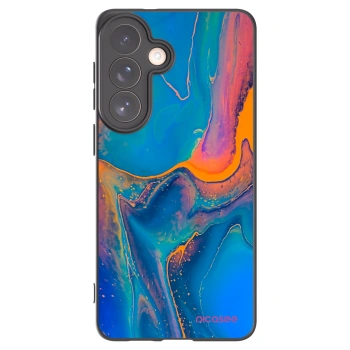 Picasee fekete szilikon tok az alábbi mobiltelefonokra Samsung Galaxy S26+ - Rainbow