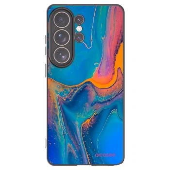 Picasee fekete szilikon tok az alábbi mobiltelefonokra Samsung Galaxy S26 Ultra - Rainbow