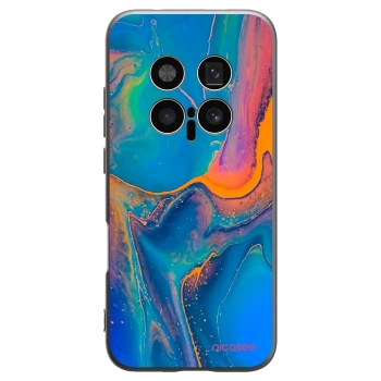 Picasee fekete szilikon tok az alábbi mobiltelefonokra Honor Magic8 Pro 5G - Rainbow