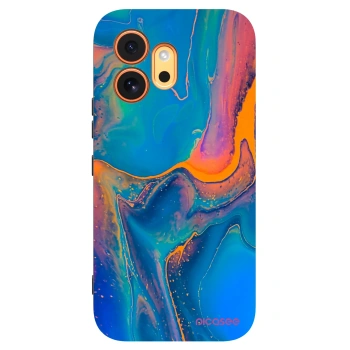 Picasee fekete szilikon tok az alábbi mobiltelefonokra Honor 600 - Rainbow