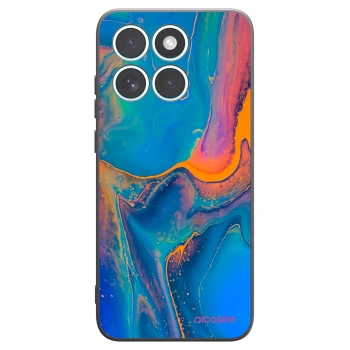 Picasee fekete szilikon tok az alábbi mobiltelefonokra Motorola Edge 70 Fusion - Rainbow