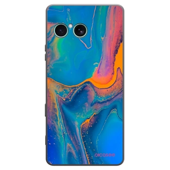 Picasee fekete szilikon tok az alábbi mobiltelefonokra Sony Xperia 10 VII - Rainbow
