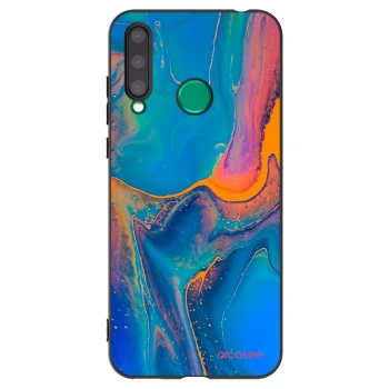 Picasee fekete szilikon tok az alábbi mobiltelefonokra Honor 20 Lite - Rainbow