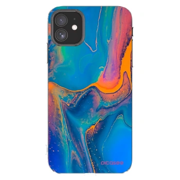 Picasee átlátszó szilikon tok az alábbi mobiltelefonokra Apple iPhone 11 - Rainbow