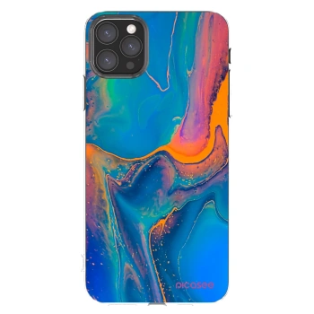 Picasee átlátszó szilikon tok az alábbi mobiltelefonokra Apple iPhone 11 Pro Max - Rainbow