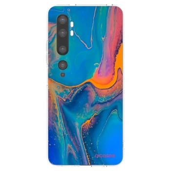 Picasee átlátszó szilikon tok az alábbi mobiltelefonokra Xiaomi Mi Note 10 (Pro) - Rainbow