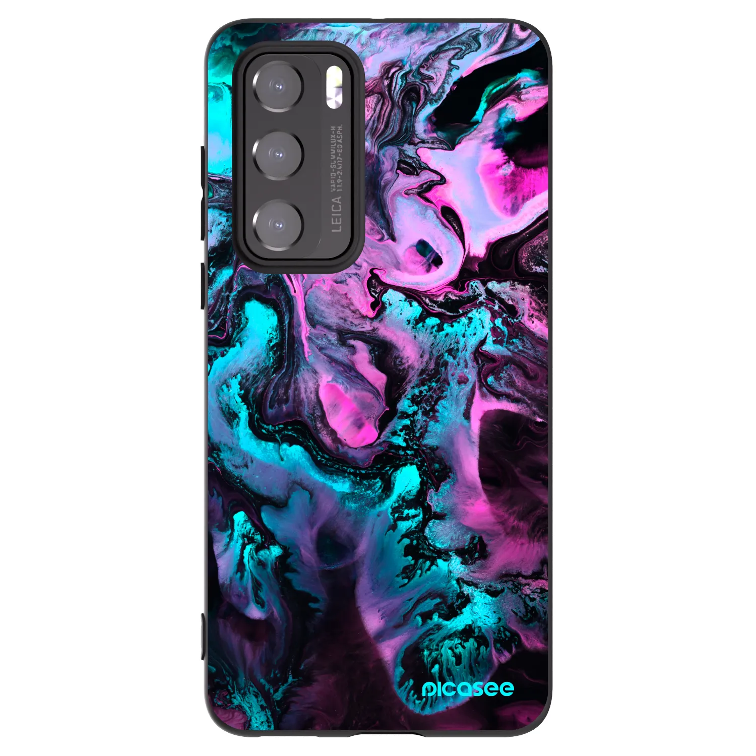 Picasee fekete szilikon tok az alábbi mobiltelefonokra Huawei P40 - Lean