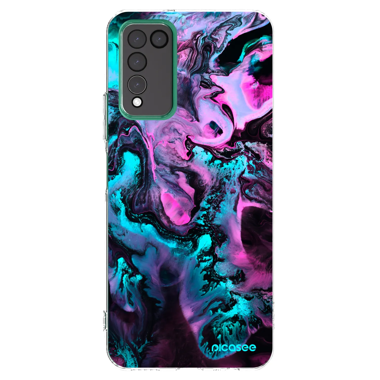 Picasee átlátszó szilikon tok az alábbi mobiltelefonokra Honor 10X Lite - Lean