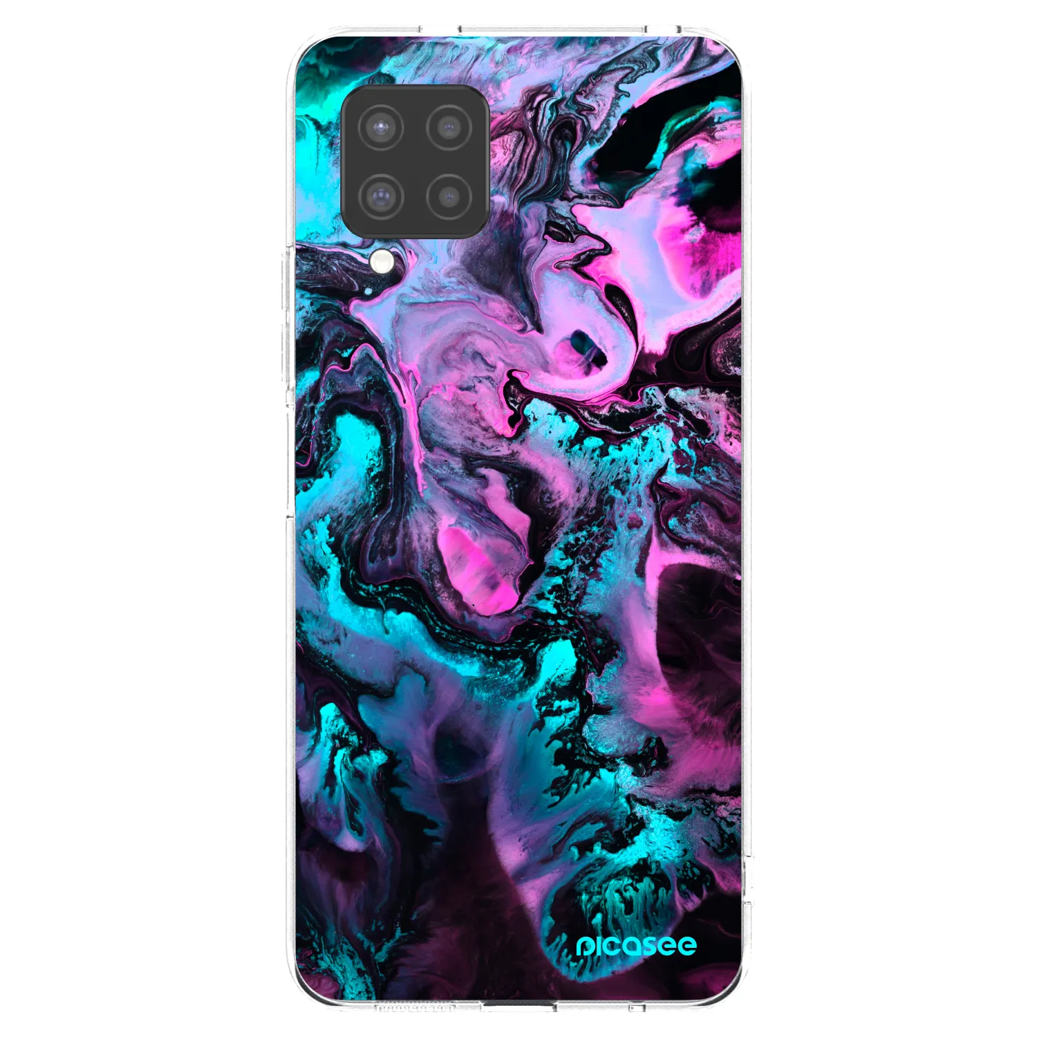 Picasee átlátszó szilikon tok az alábbi mobiltelefonokra Samsung Galaxy A42 A426B - Lean