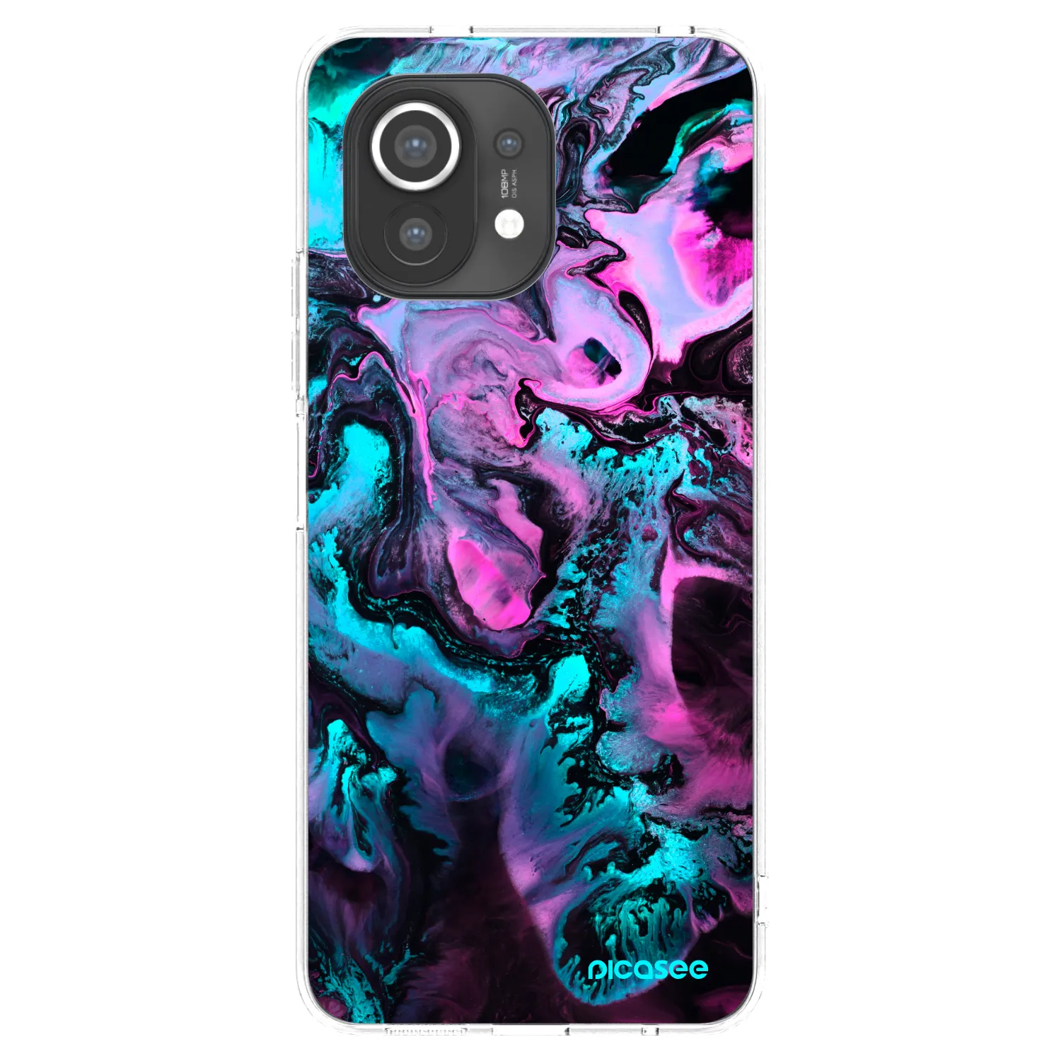 Picasee átlátszó szilikon tok az alábbi mobiltelefonokra Xiaomi Mi 11 - Lean