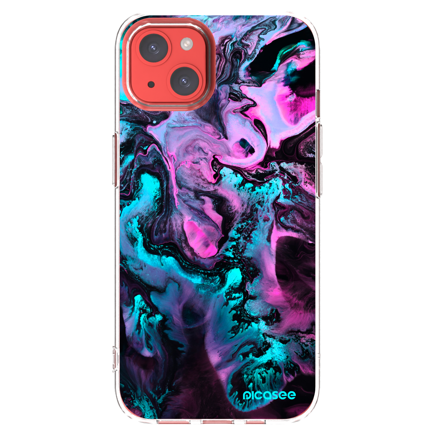 Picasee átlátszó szilikon tok az alábbi mobiltelefonokra Apple iPhone 13 - Lean