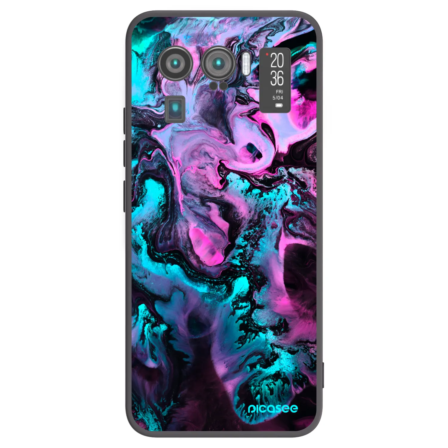 Picasee fekete szilikon tok az alábbi mobiltelefonokra Xiaomi Mi 11 Ultra - Lean