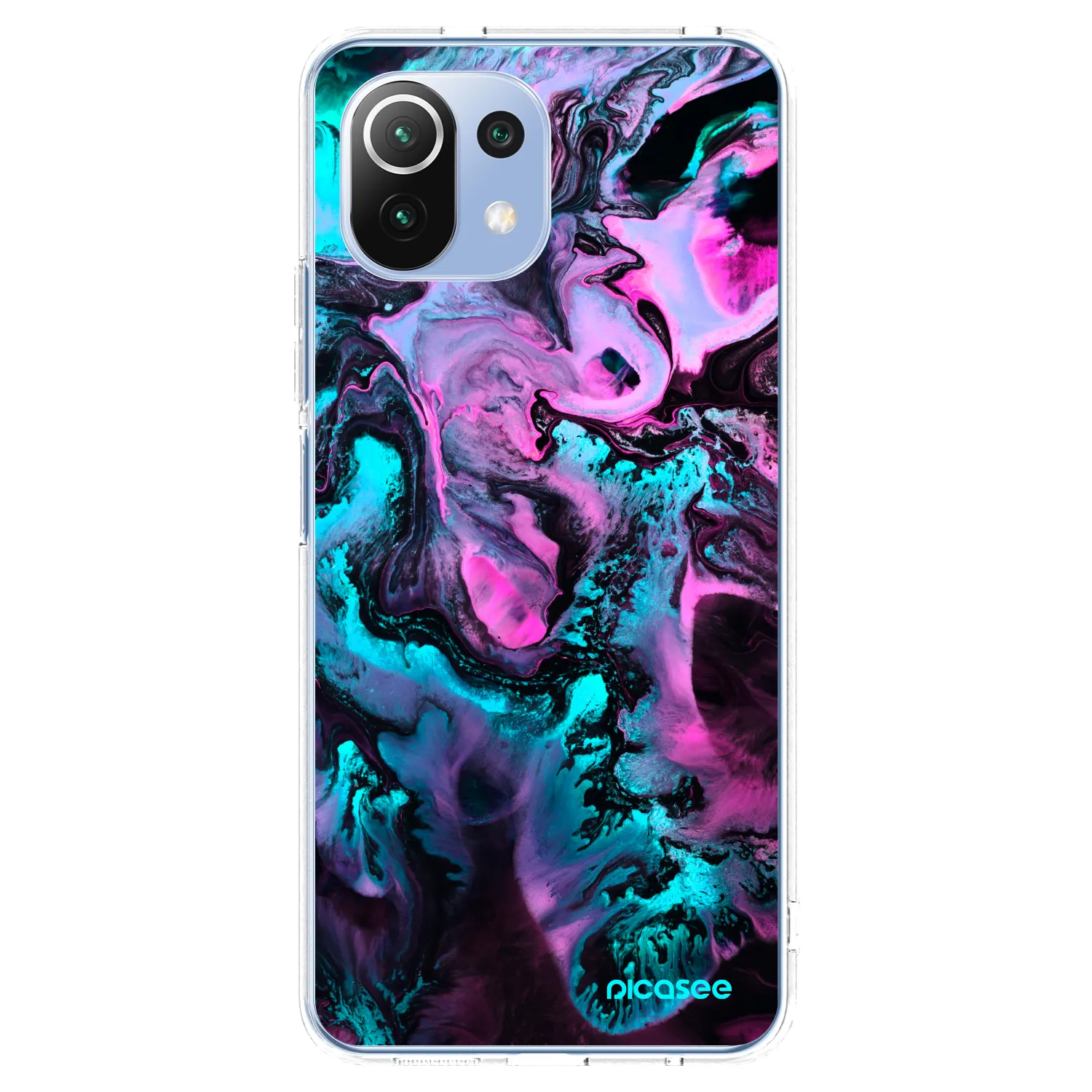 Picasee átlátszó szilikon tok az alábbi mobiltelefonokra Xiaomi 11 Lite 5G NE - Lean