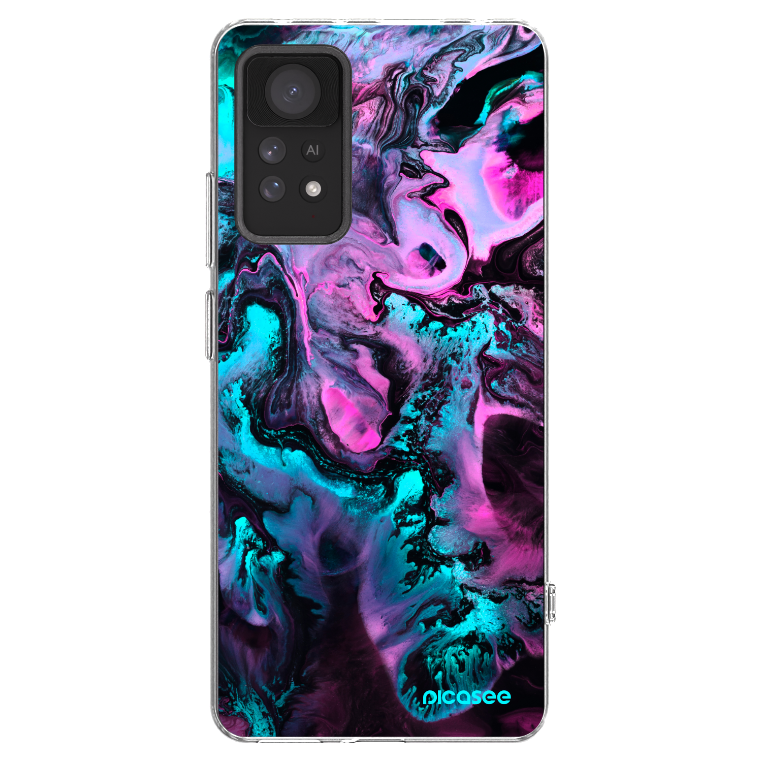 Picasee átlátszó szilikon tok az alábbi mobiltelefonokra Xiaomi Redmi Note 11 Pro - Lean