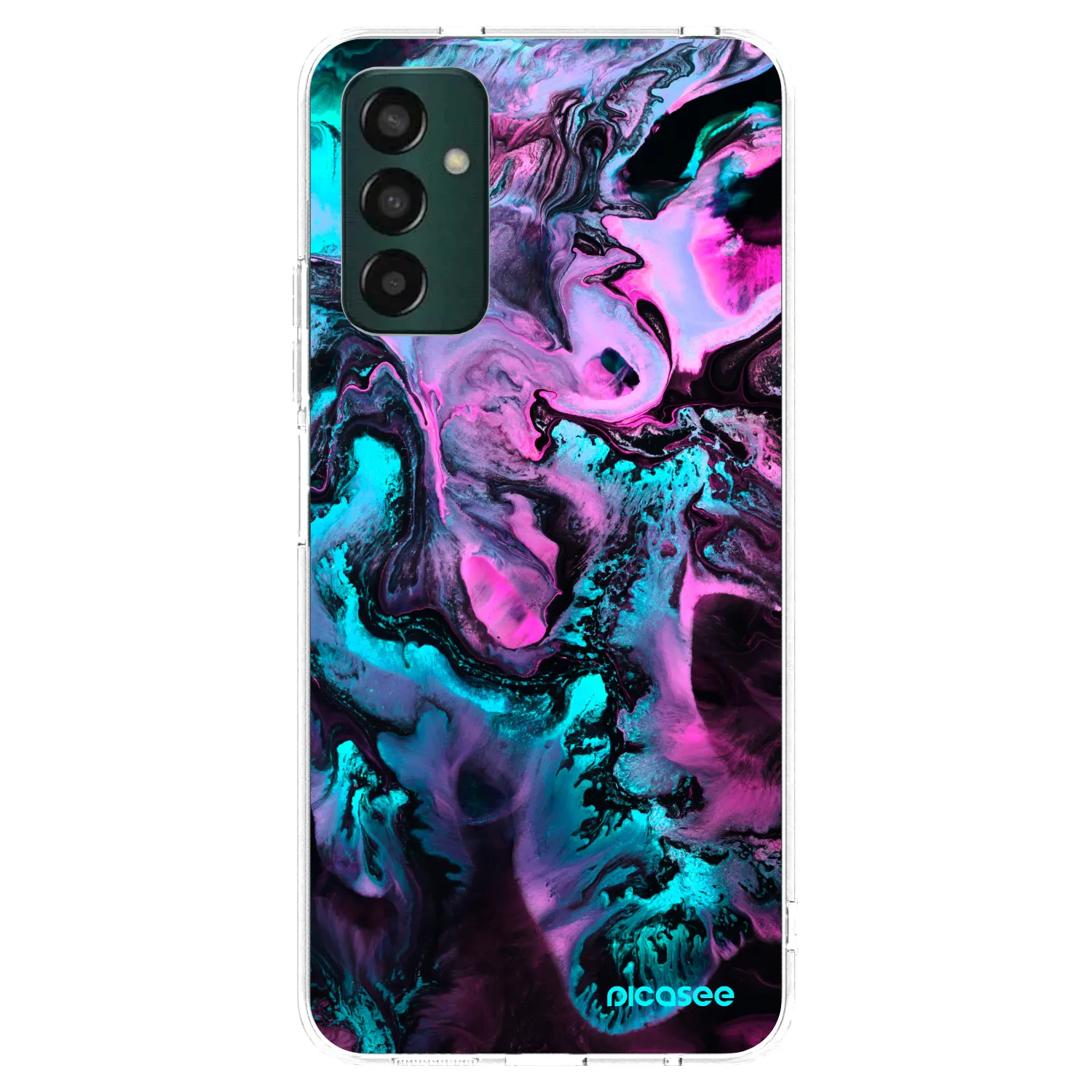 Picasee átlátszó szilikon tok az alábbi mobiltelefonokra Samsung Galaxy M23 5G - Lean