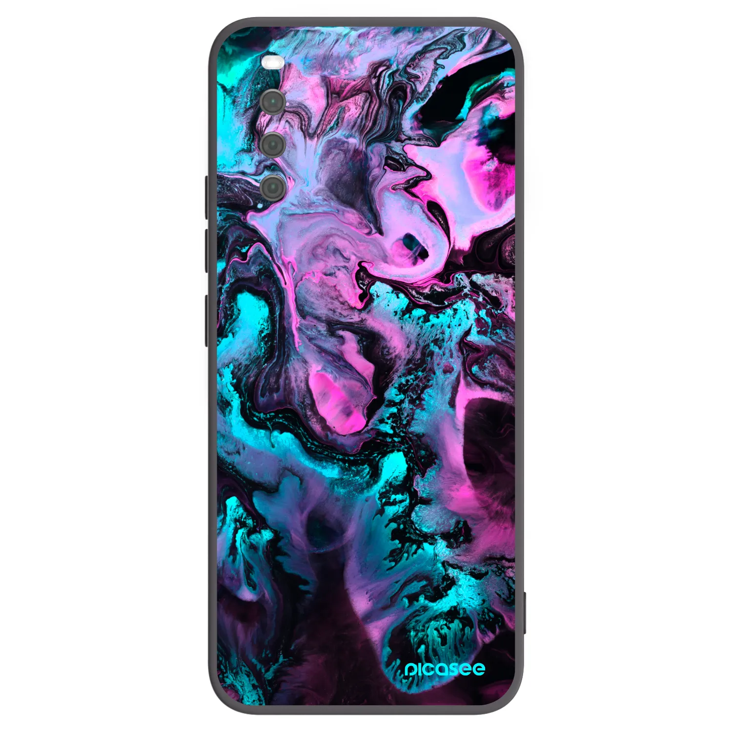 Picasee fekete szilikon tok az alábbi mobiltelefonokra Sony Xperia 10 III - Lean