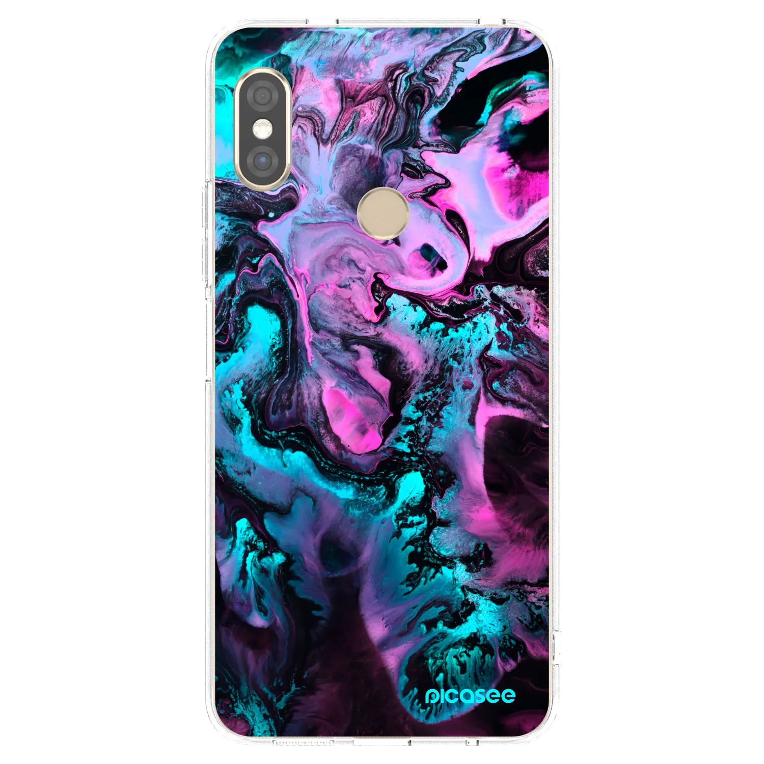 Picasee átlátszó szilikon tok az alábbi mobiltelefonokra Xiaomi Redmi Note 5 Global - Lean