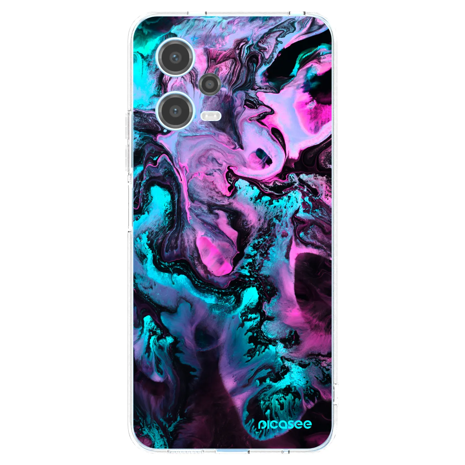 Picasee átlátszó szilikon tok az alábbi mobiltelefonokra Xiaomi Redmi Note 12 5G - Lean