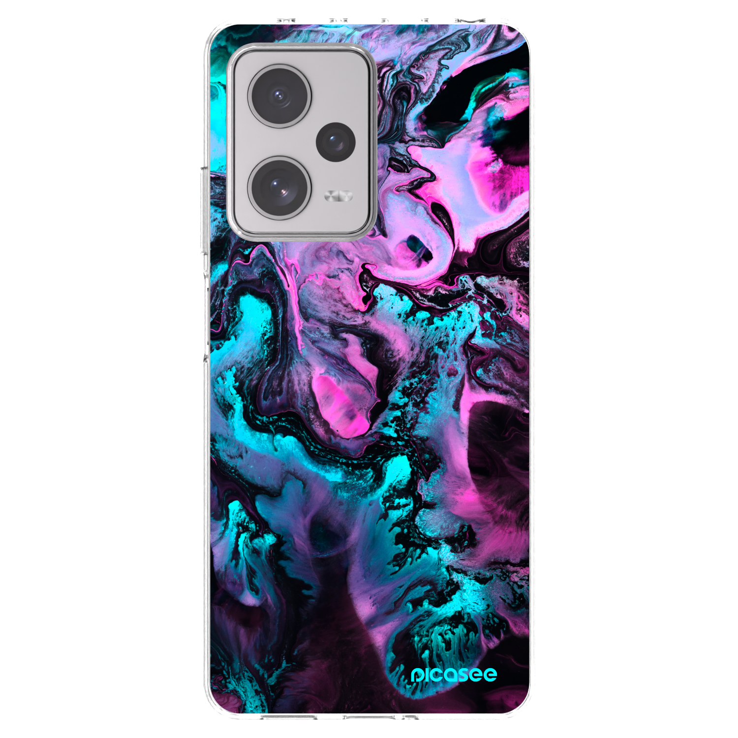 Picasee átlátszó szilikon tok az alábbi mobiltelefonokra Xiaomi Redmi Note 12 Pro+ 5G - Lean