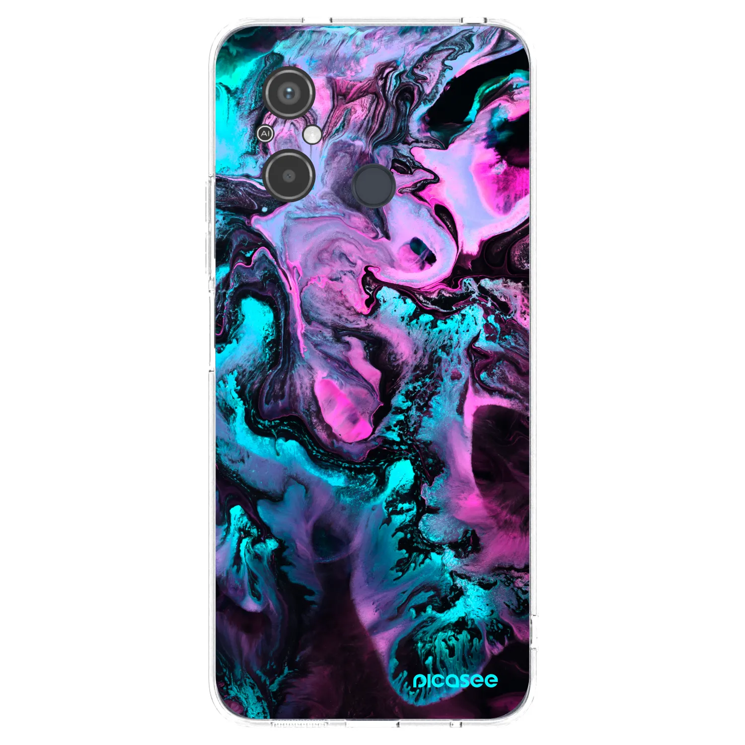 Picasee átlátszó szilikon tok az alábbi mobiltelefonokra Xiaomi Redmi 12C - Lean