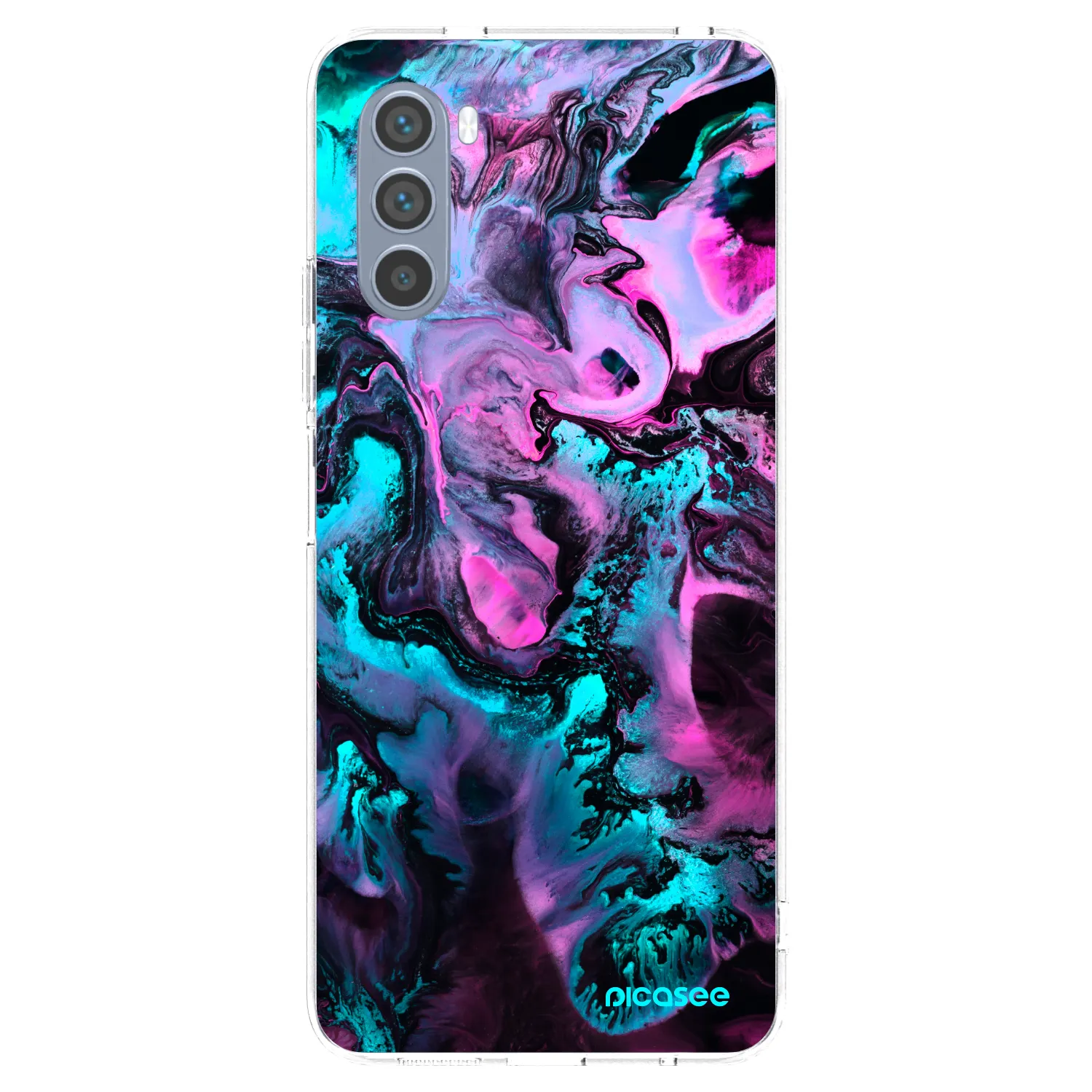Picasee átlátszó szilikon tok az alábbi mobiltelefonokra Motorola Moto G62 - Lean