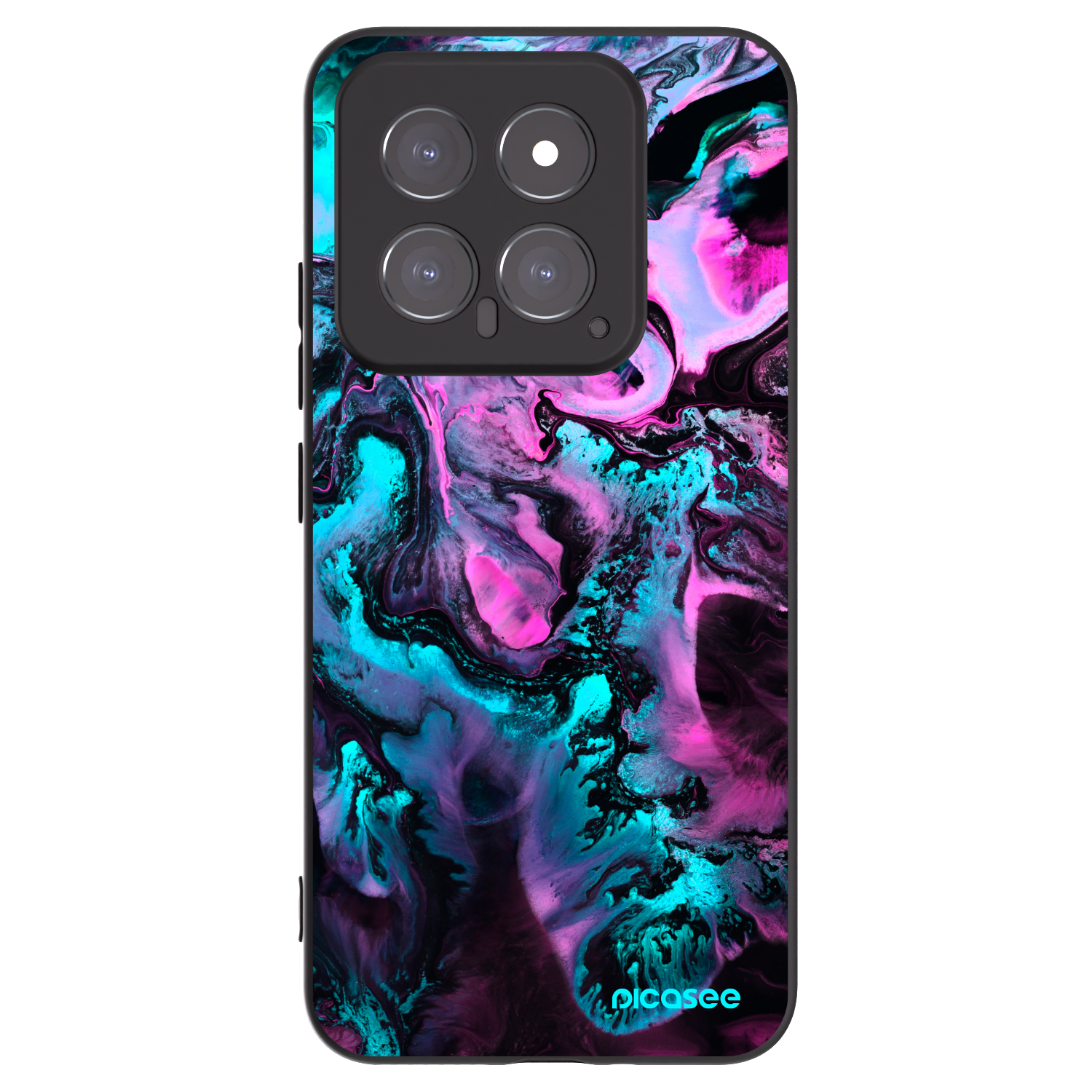 Picasee fekete szilikon tok az alábbi mobiltelefonokra Xiaomi 14 - Lean