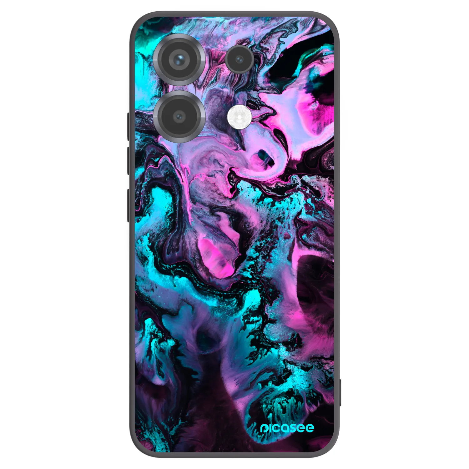 Picasee fekete szilikon tok az alábbi mobiltelefonokra Xiaomi Poco X6 - Lean