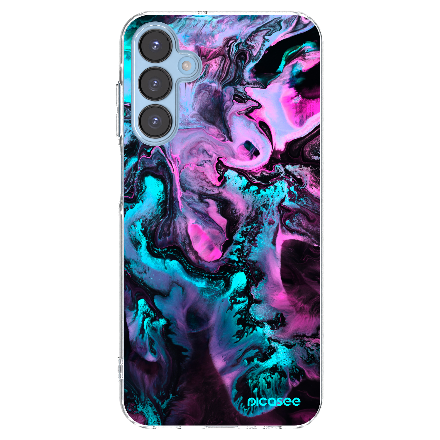 Picasee átlátszó szilikon tok az alábbi mobiltelefonokra Samsung Galaxy A15 A156B 5G - Lean