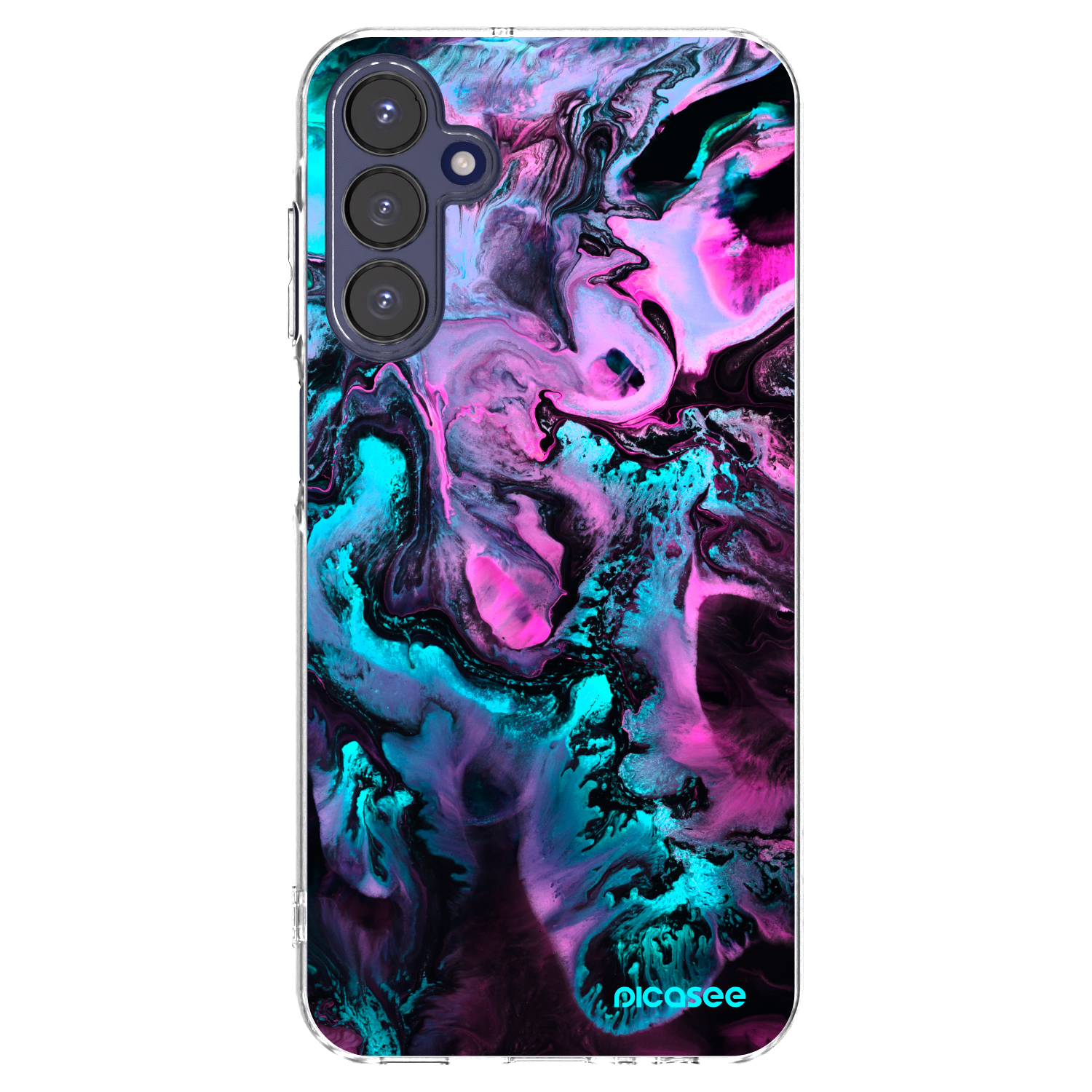 Picasee átlátszó szilikon tok az alábbi mobiltelefonokra Samsung Galaxy A15 A155F 4G - Lean