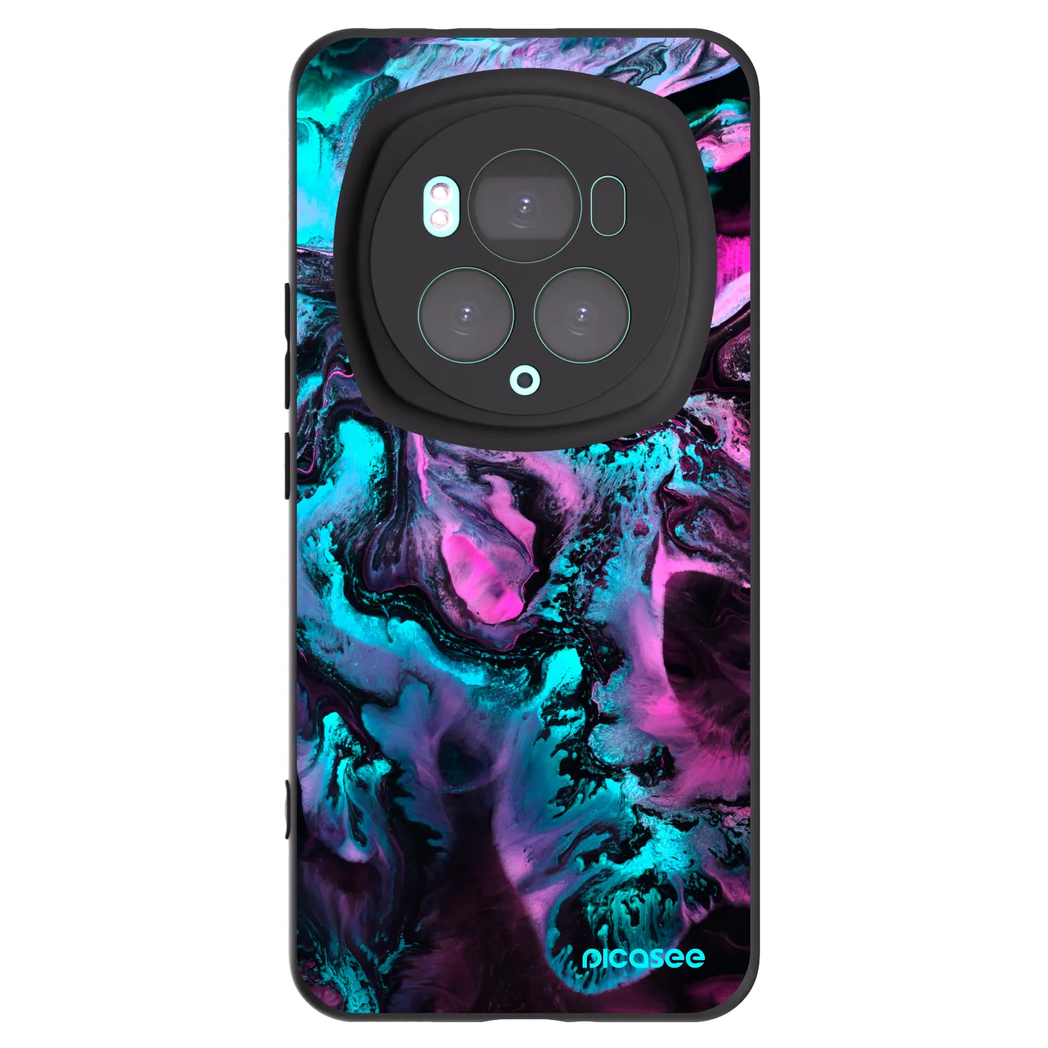 Picasee fekete szilikon tok az alábbi mobiltelefonokra Honor Magic6 Pro - Lean