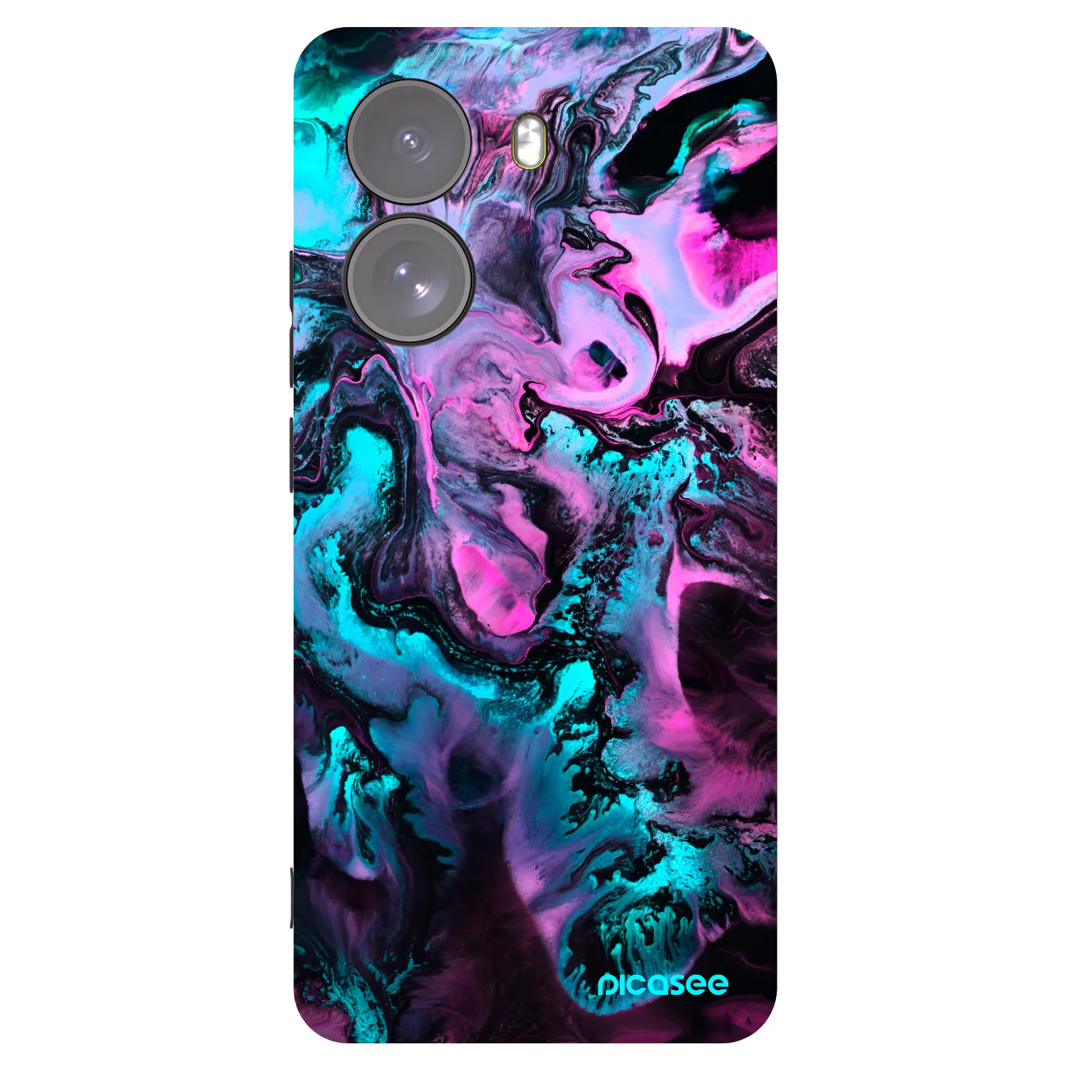 Picasee fekete szilikon tok az alábbi mobiltelefonokra Xiaomi Poco X7 - Lean