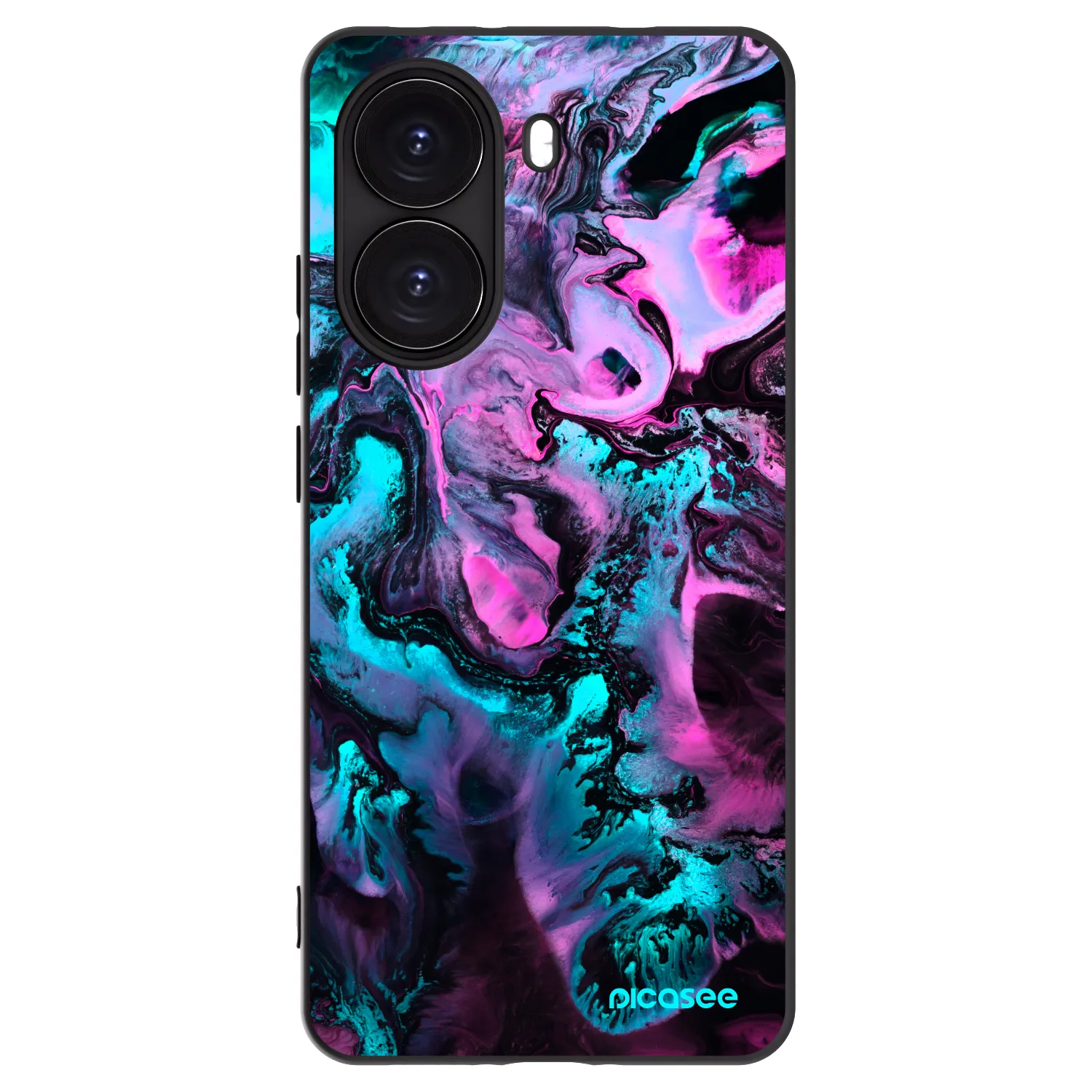 Picasee fekete szilikon tok az alábbi mobiltelefonokra Xiaomi Poco X7 Pro 5G - Lean