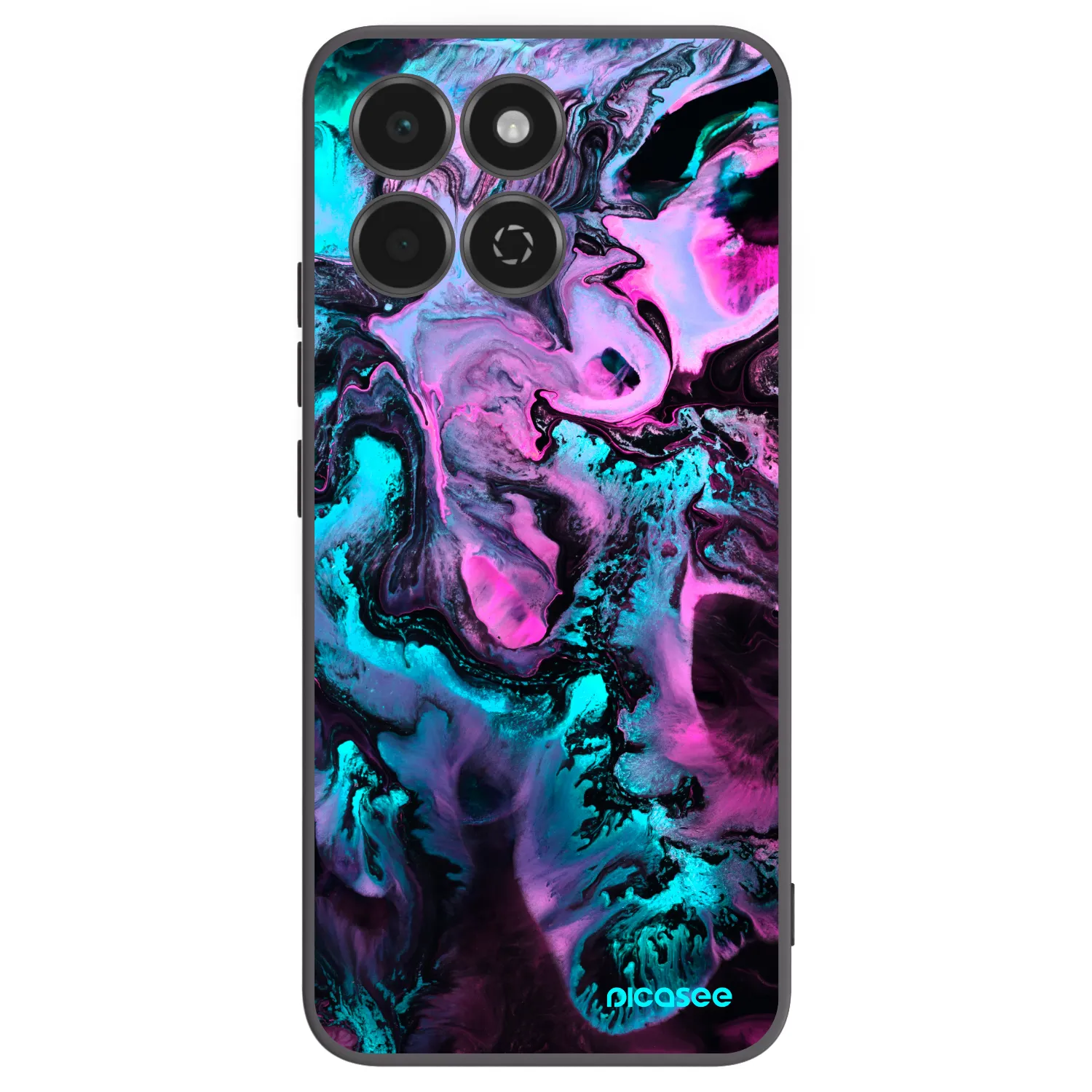 Picasee fekete szilikon tok az alábbi mobiltelefonokra Honor 200 Smart 5G - Lean