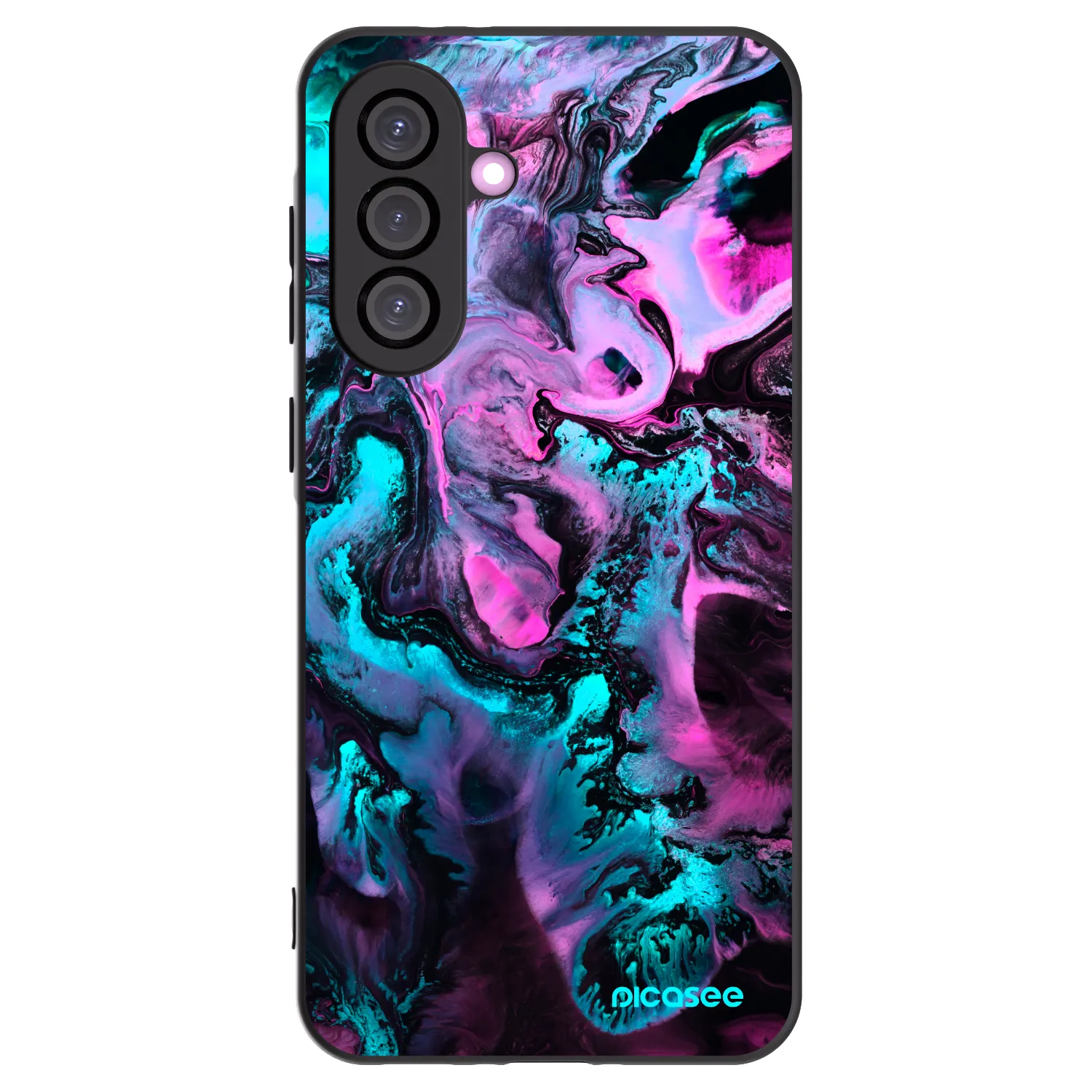 Picasee fekete szilikon tok az alábbi mobiltelefonokra Samsung Galaxy A56 5G A566B - Lean