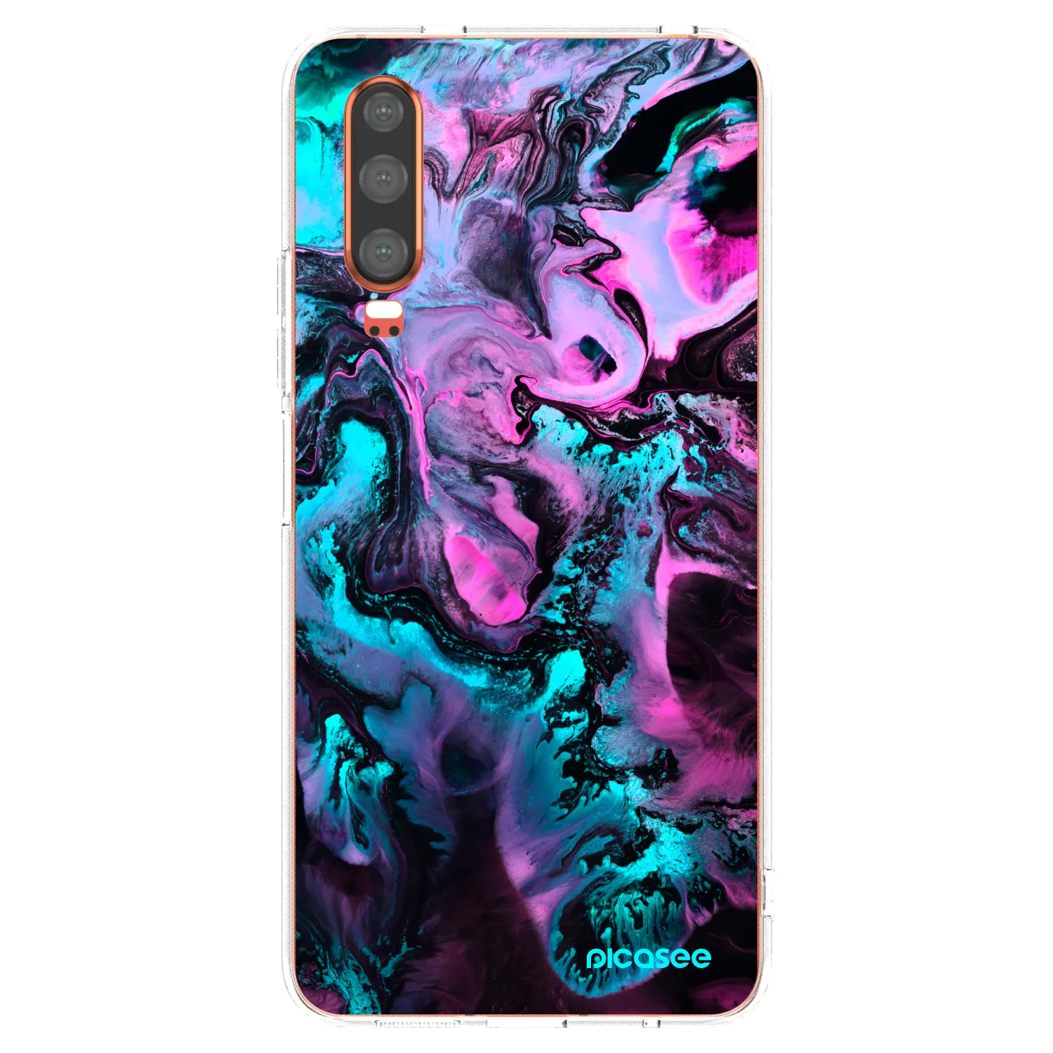 Picasee átlátszó szilikon tok az alábbi mobiltelefonokra Huawei P30 - Lean