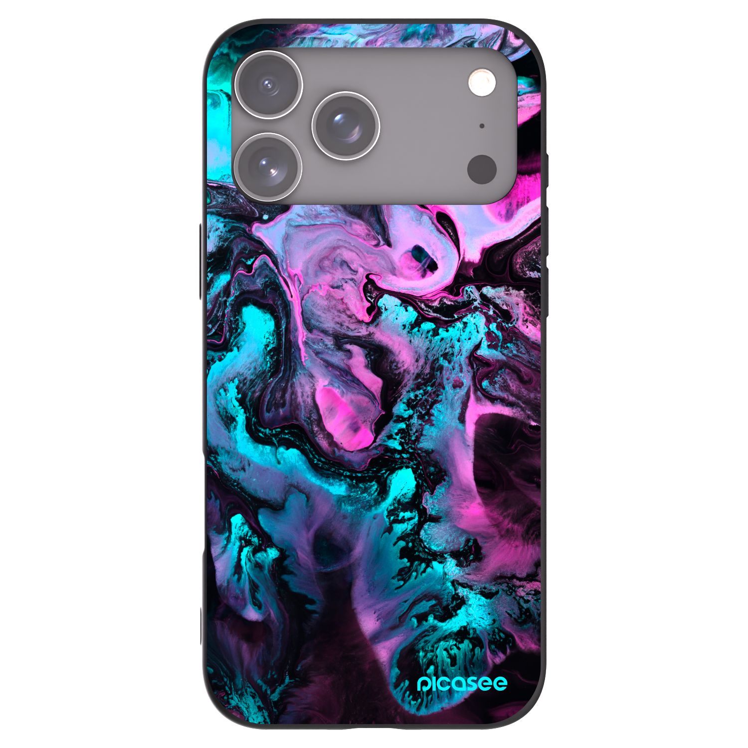 Picasee fekete szilikon tok az alábbi mobiltelefonokra Apple iPhone 17 Pro Max - Lean